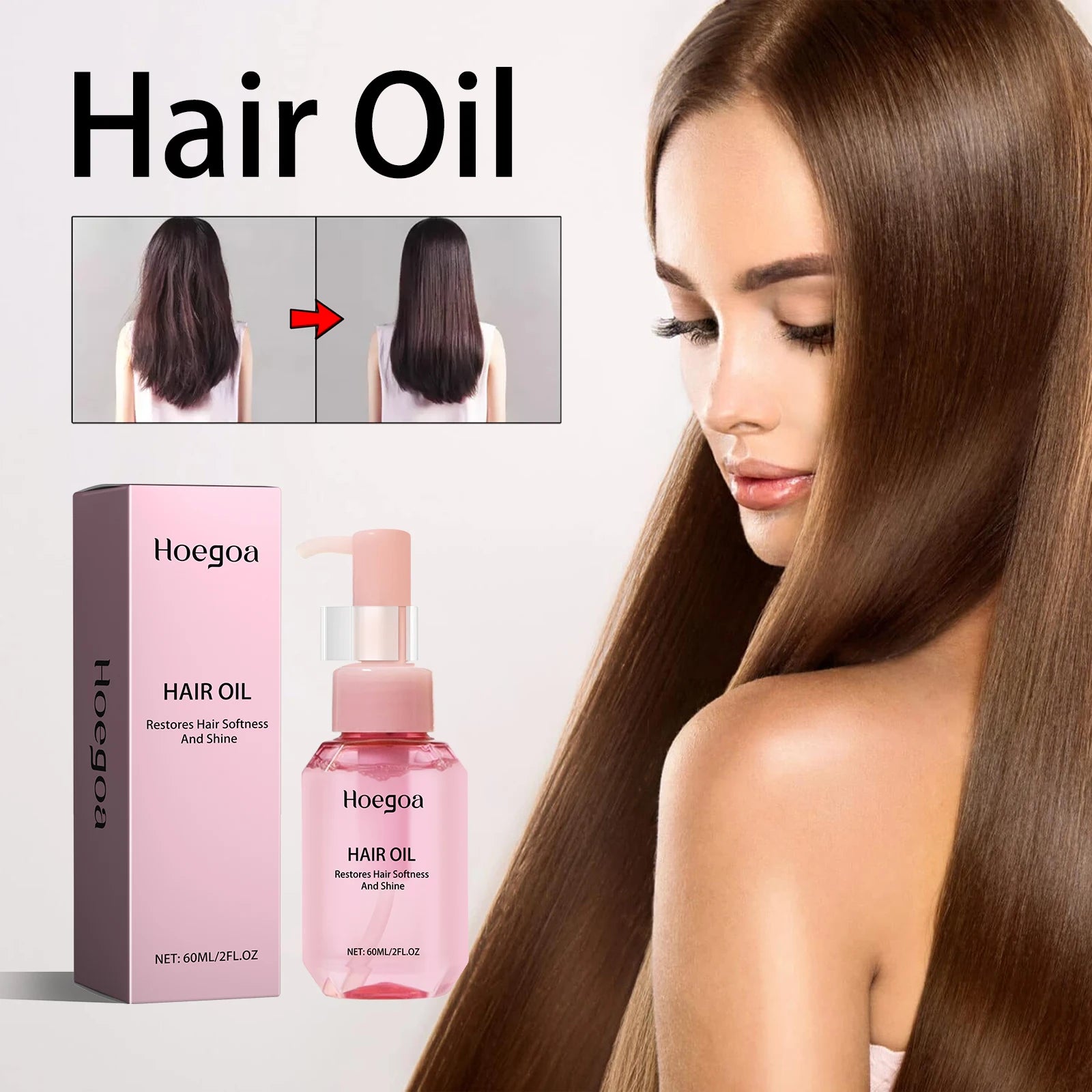 Hair Oil for Softness & Shine