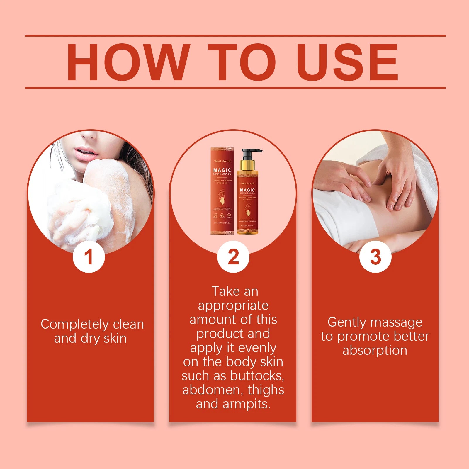 WEST MONTH Magic Luxury Body Oil