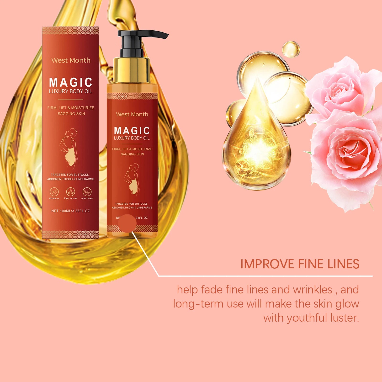 WEST MONTH Magic Luxury Body Oil