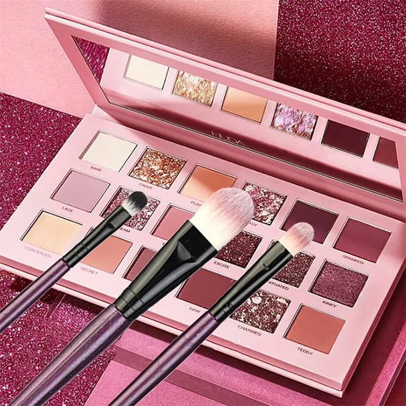 20Pcs Makeup Brush Set for Eyes, Cheeks & Foundation