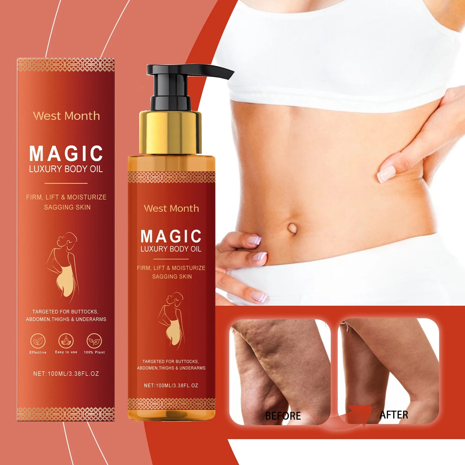 WEST MONTH Magic Luxury Body Oil