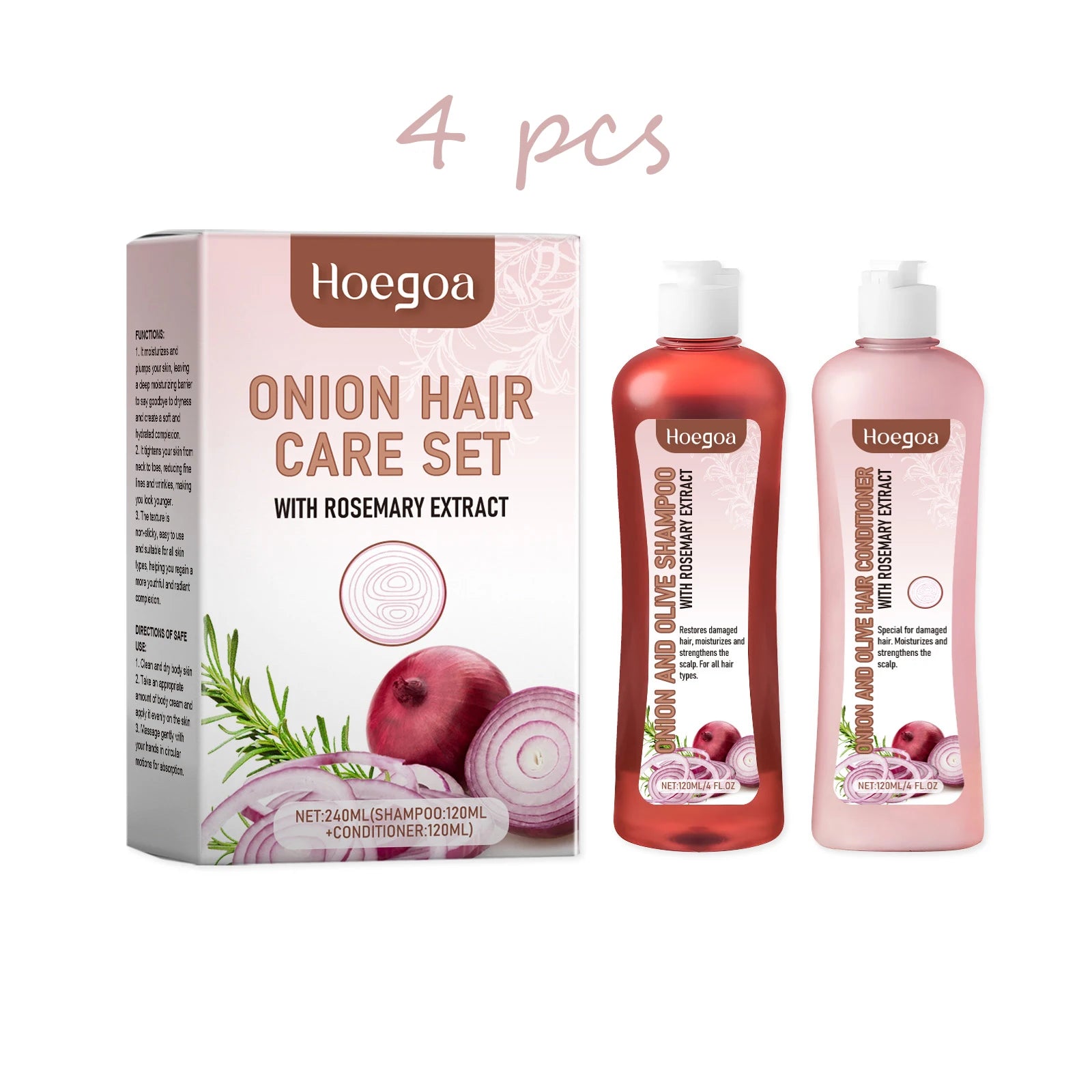 Hoygi Onion Rosemary Hair Care Set – Nourishing & Anti-Hair Loss Treatment