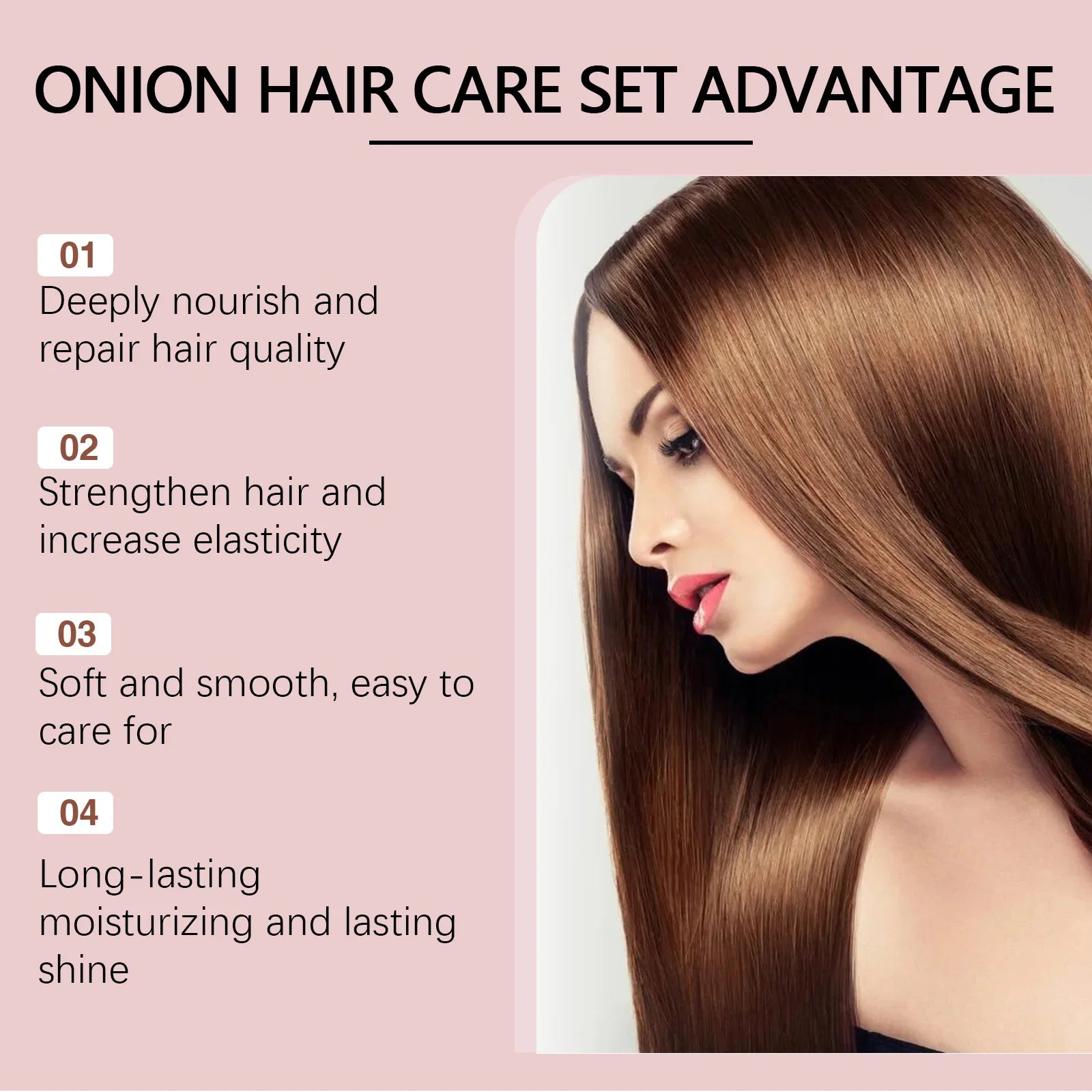 Hoygi Onion Rosemary Hair Care Set – Nourishing & Anti-Hair Loss Treatment