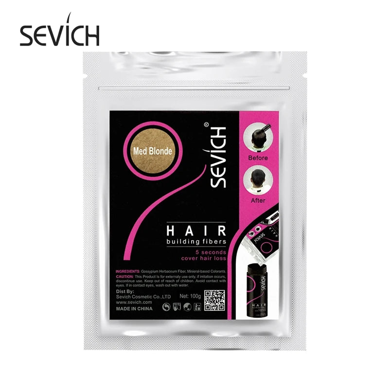 Sevich Hair Fibers Refill Bag 100g