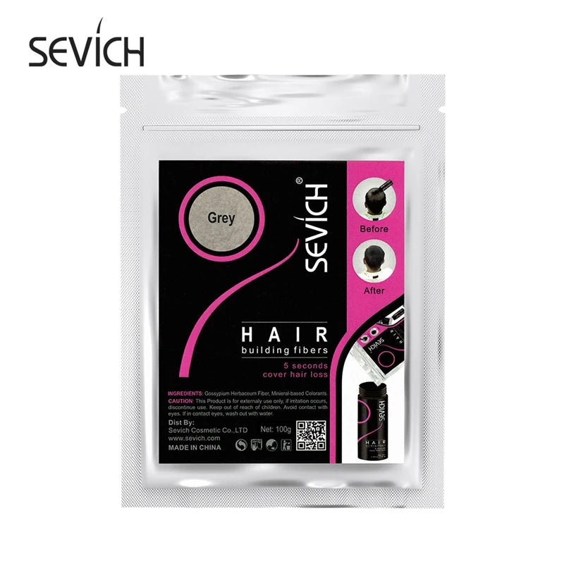 Sevich Hair Fibers Refill Bag 100g