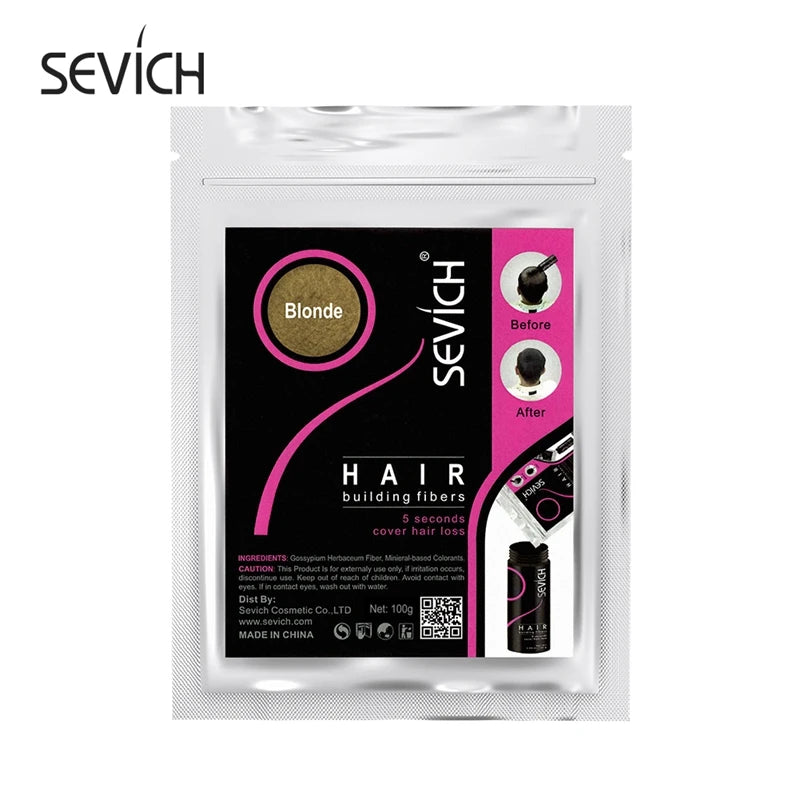 Sevich Hair Fibers Refill Bag 100g
