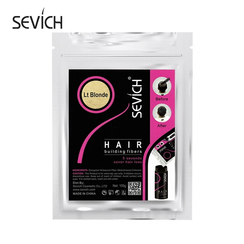 Sevich Hair Fibers Refill Bag 100g