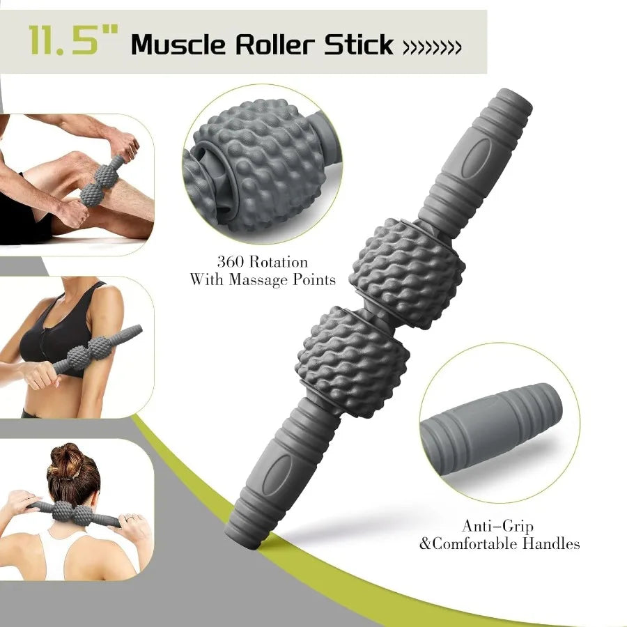 5-in-1 Foam Roller & Massage Set