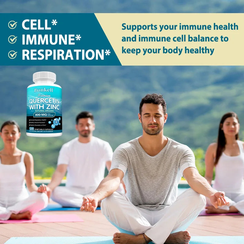 Quercetin with Zinc - Immune & Respiratory Support