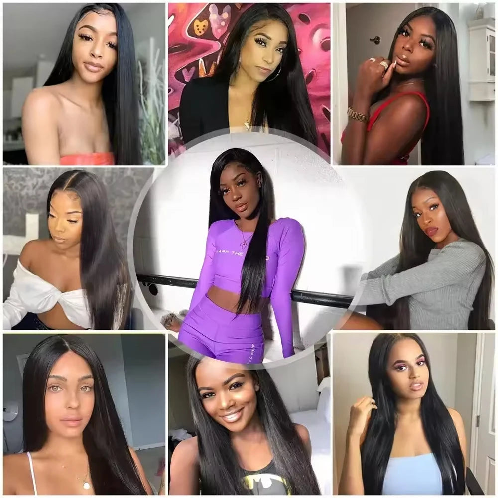 100% Human Hair Straight Bundles – 40 Inch Remy Extensions