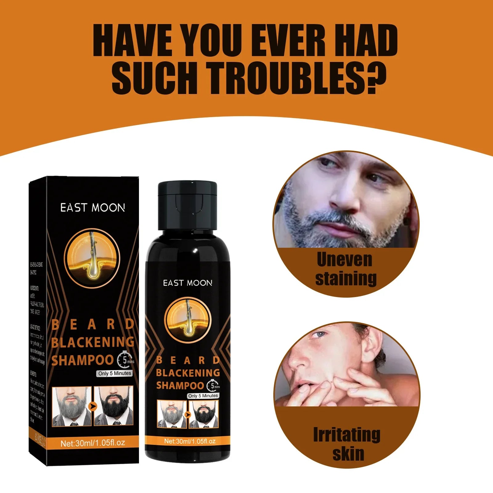 Darkening Shampoo for Gray to Black Hair