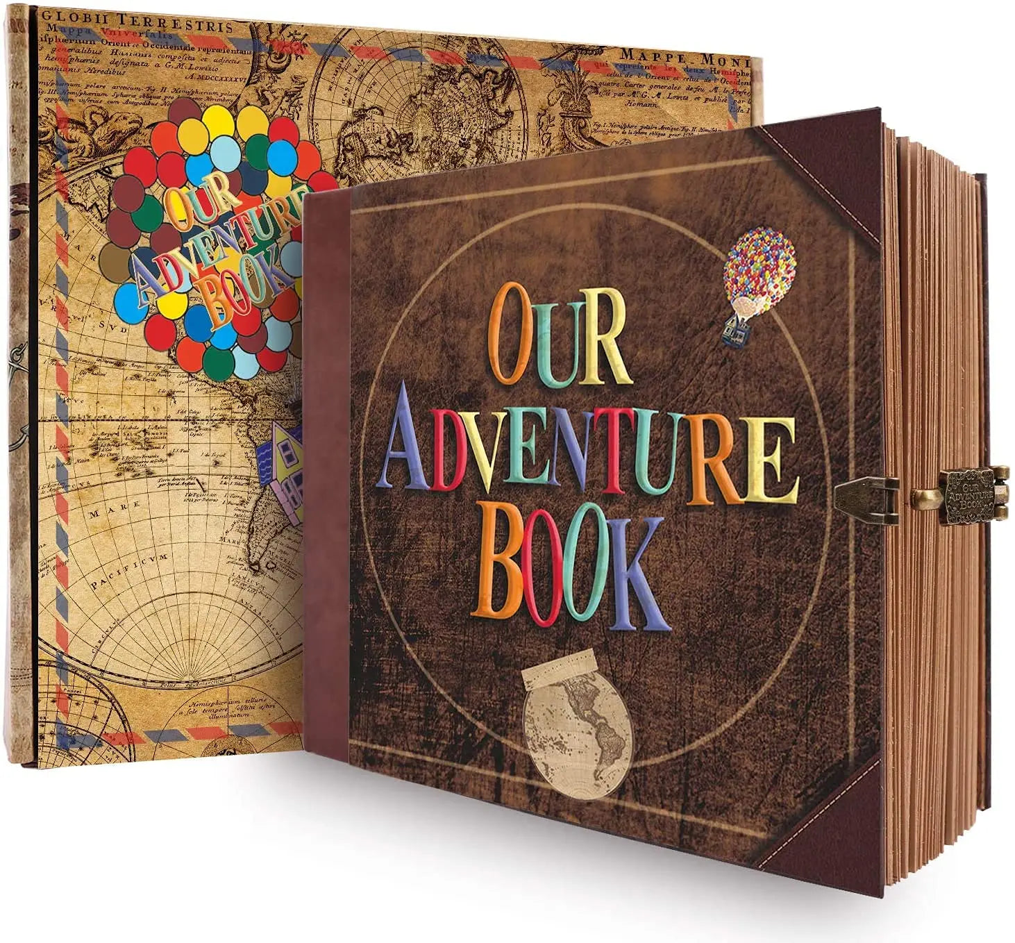 Our Adventure Book – 146-Page Retro DIY Scrapbook Album