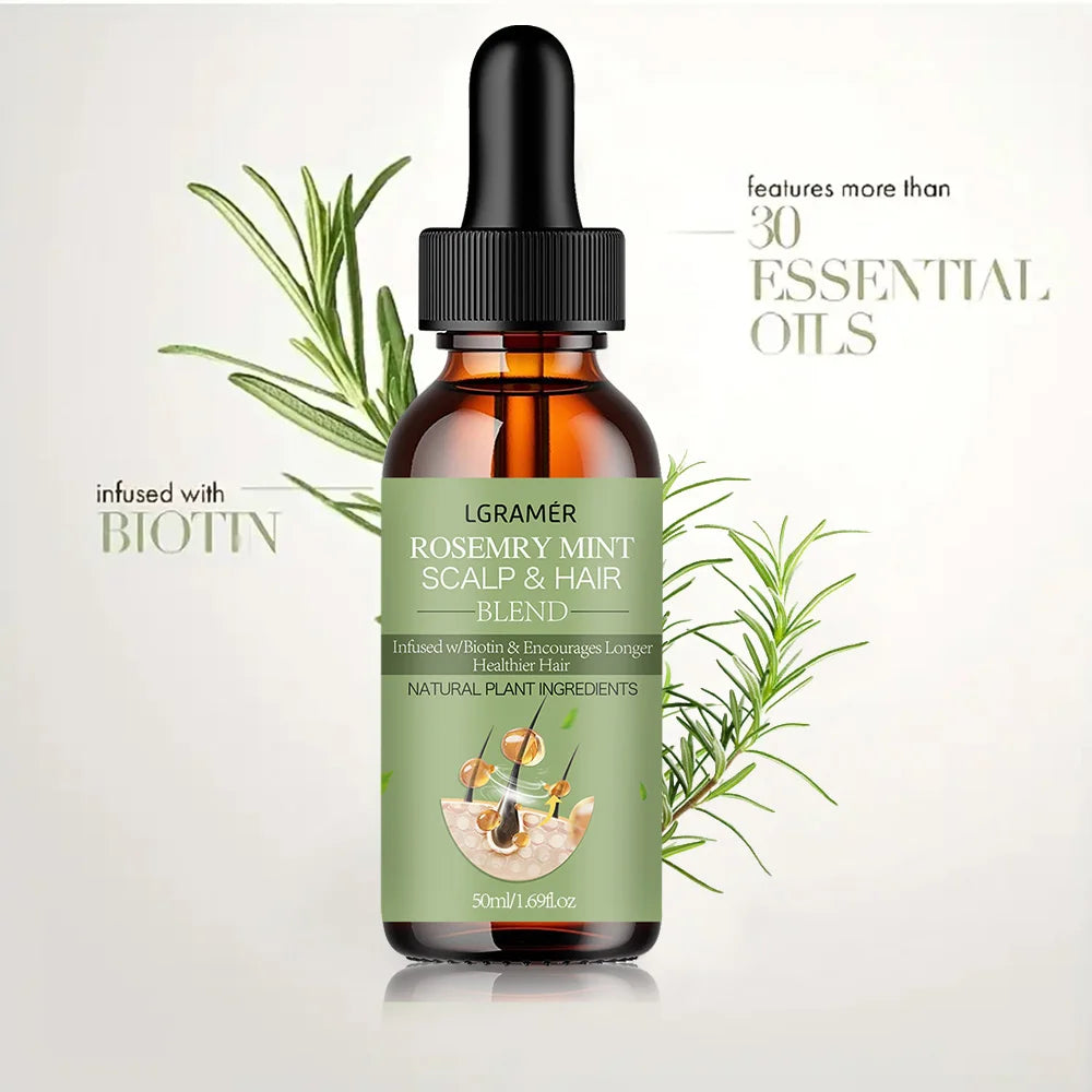 Rosemary Mint Hair Growth & Strengthening Oil