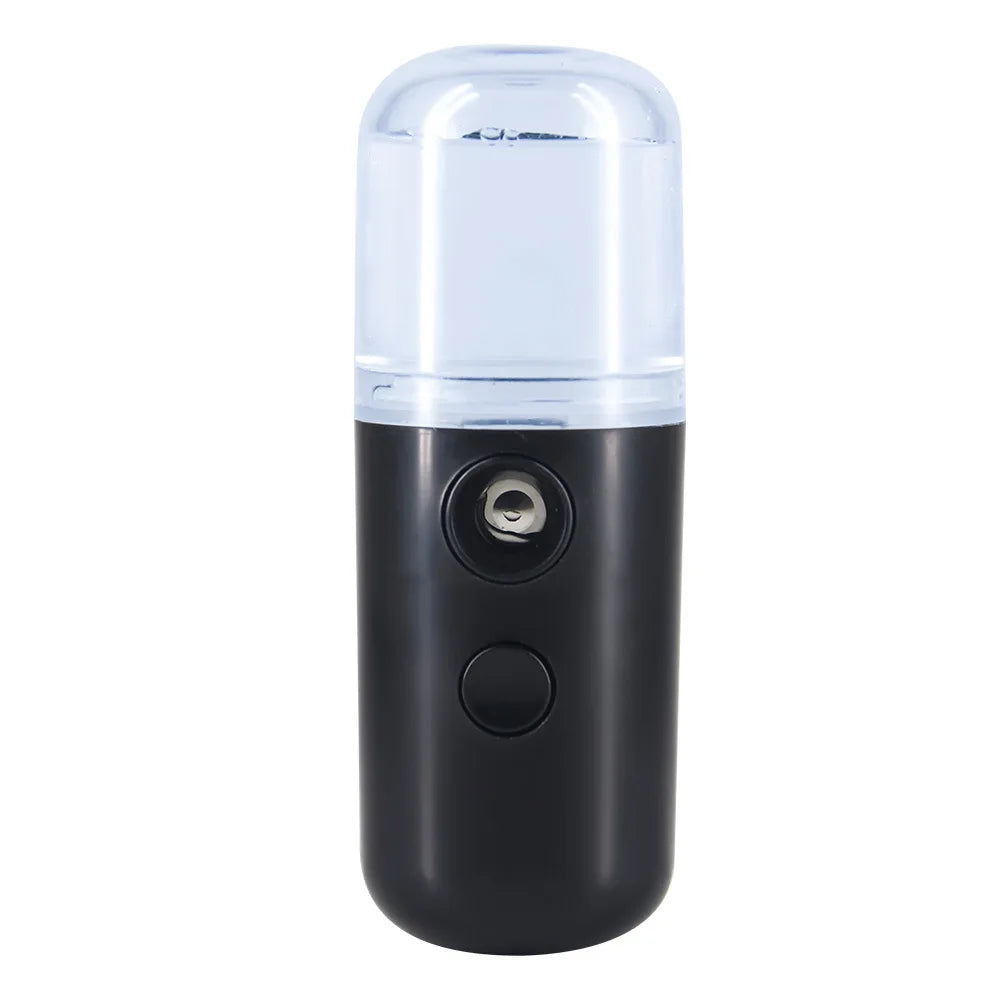 USB Rechargeable Facial Mist Sprayer – Portable Nano Steamer & Humidifier