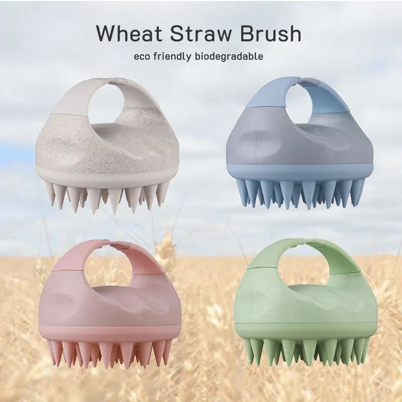 Biodegradable Scalp Massager Brush