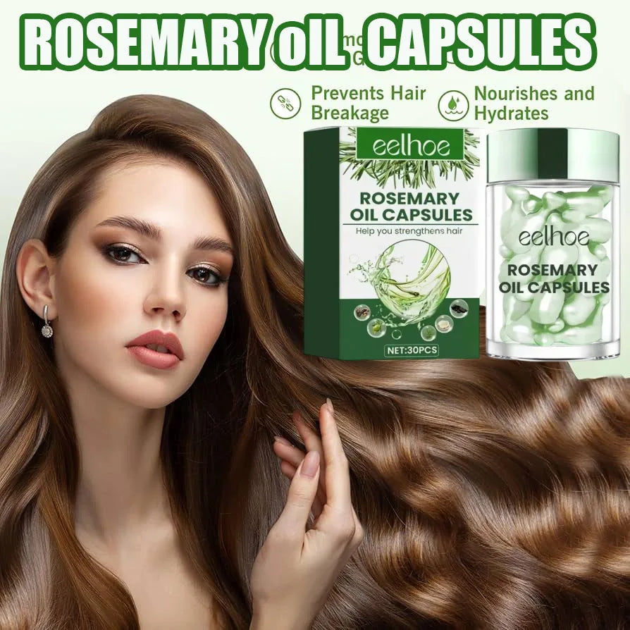 Collagen Keratin Hair Treatment Capsules – Repair & Moisturize Dry, Damaged Hair