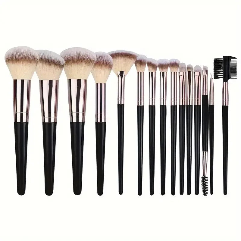 3–20PCS Professional Makeup Brush Set – Face & Eye Beauty Tools