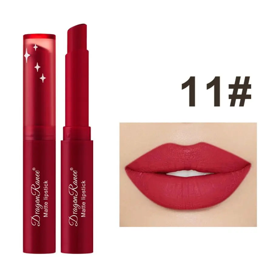 4-in-1 Matte Lipstick Pencil Set – Velvet, Long-Lasting Lip Color
