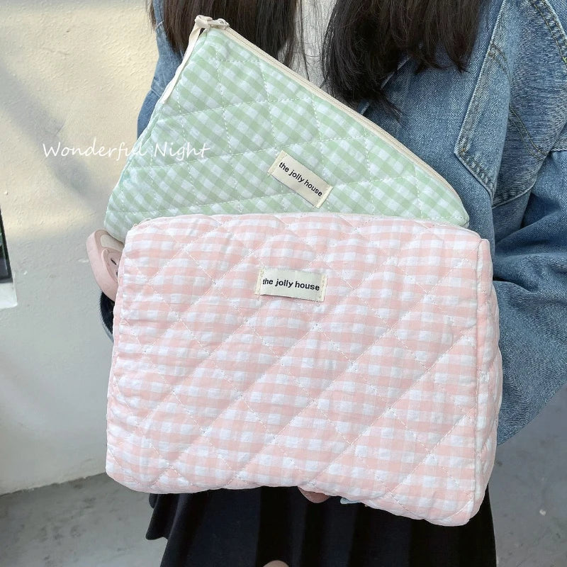 Women’s Travel Cosmetic Bag – Large Capacity Zipper Makeup Pouch