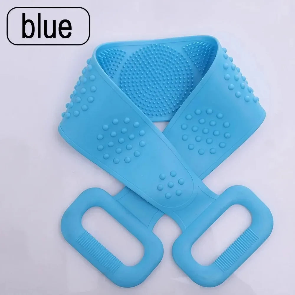 JJYY Silicone Bath Towel & Massage Brush