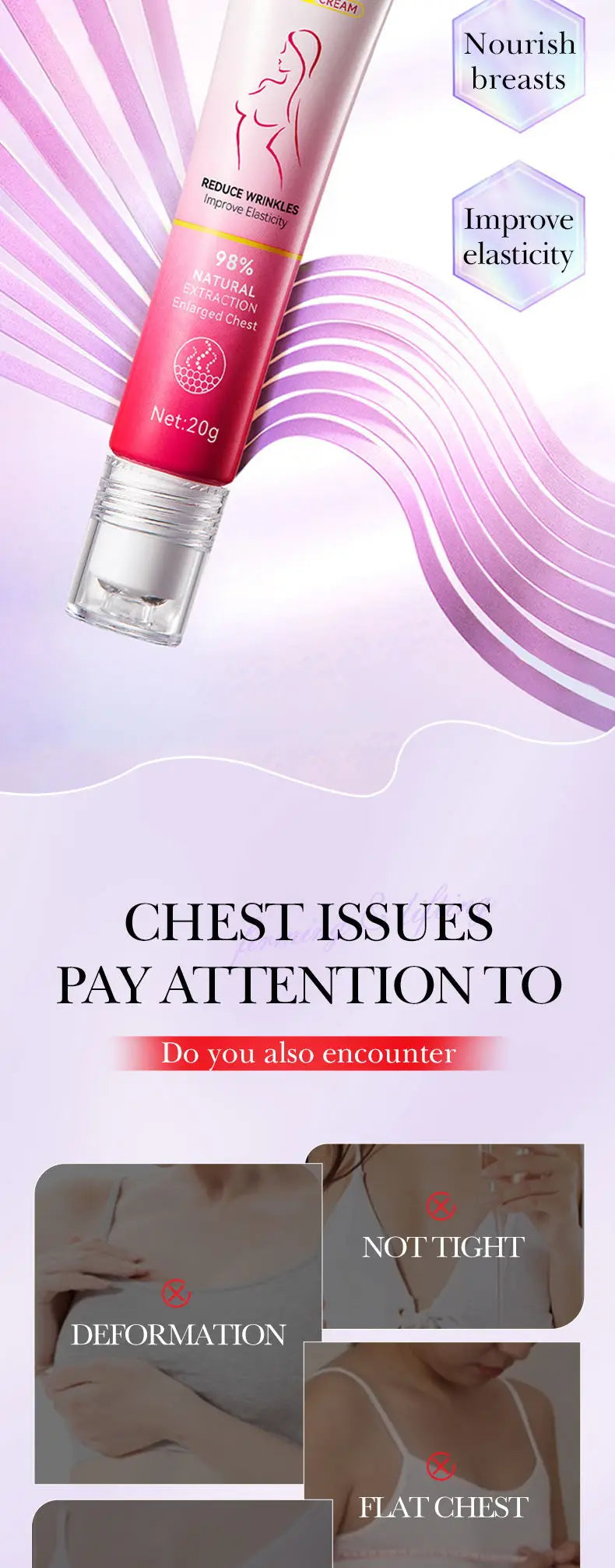 Natural Breast Enlargement Cream – Firming & Lifting Breast Care