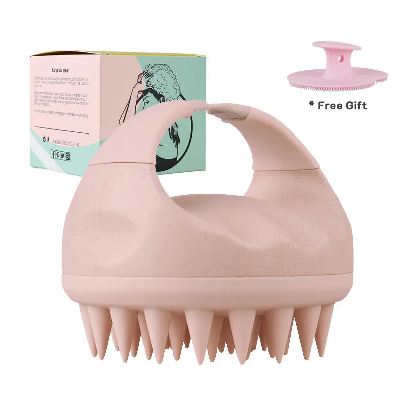 Biodegradable Scalp Massager Brush