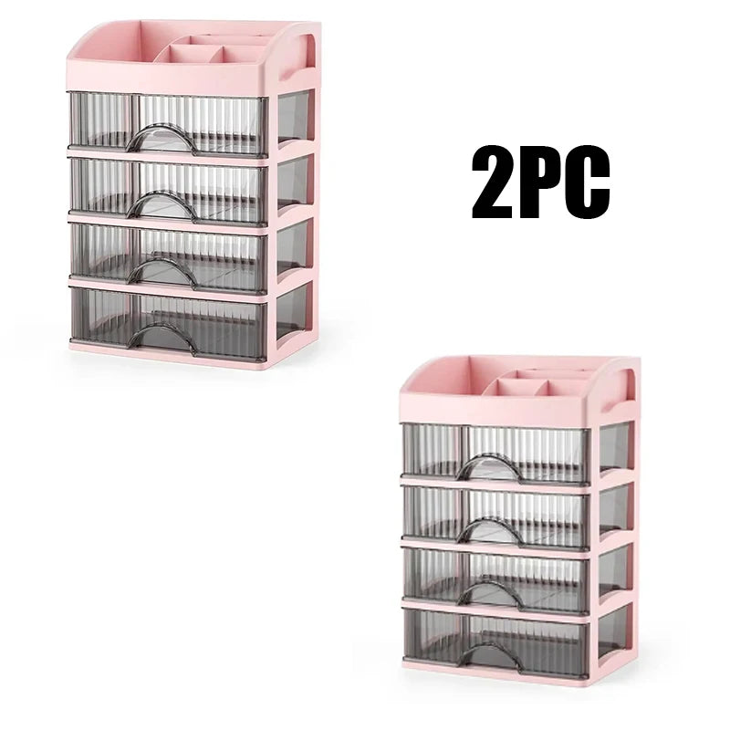 Transparent Drawer-Style Storage Box – High-Capacity Dustproof Organizer