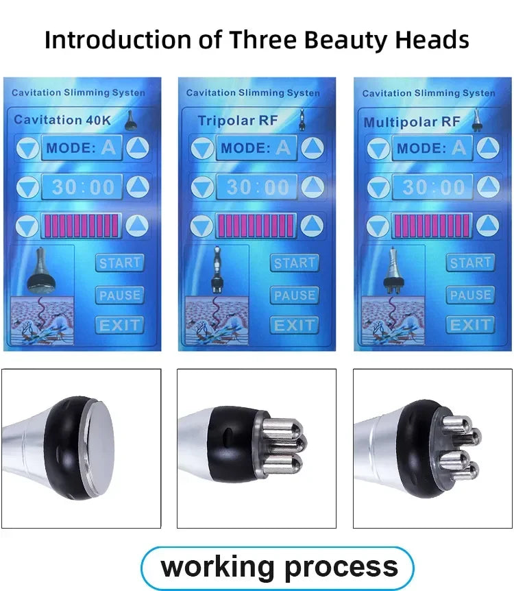 4-in-1 40K Ultrasonic Cavitation Body Tool