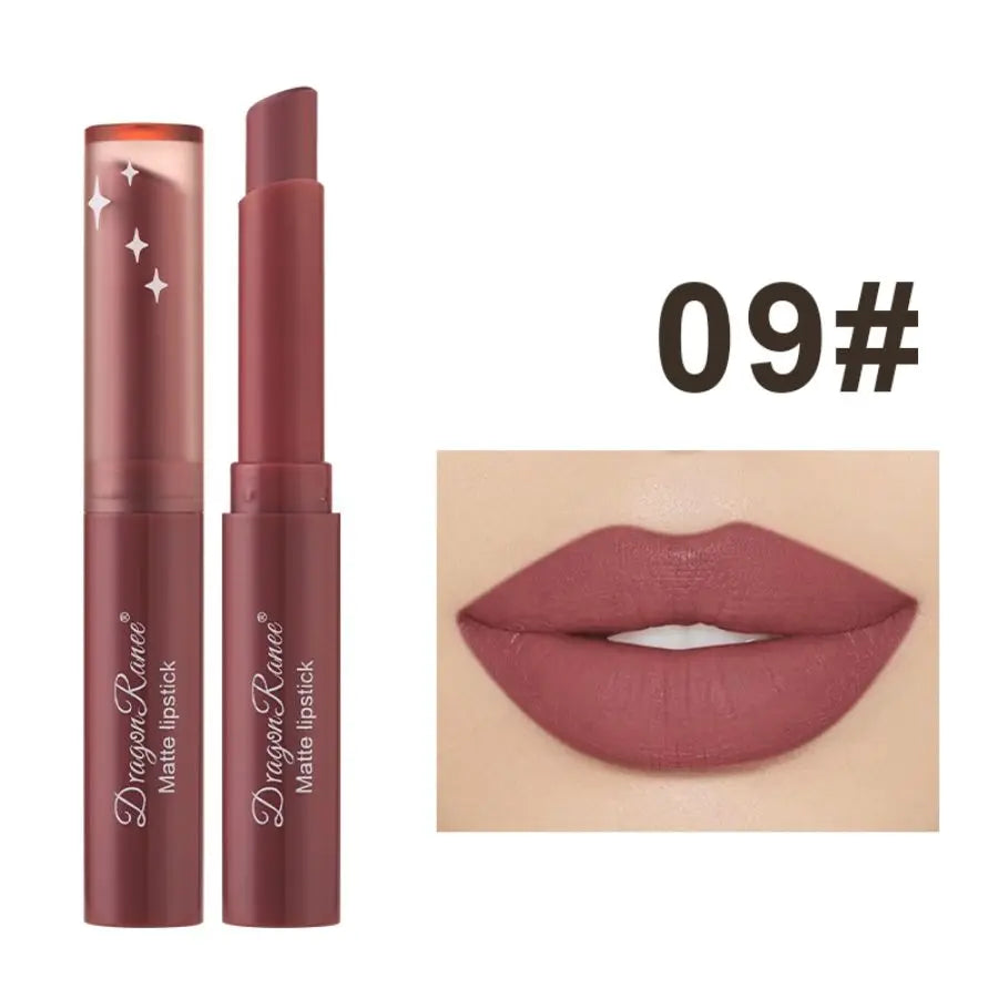 4-in-1 Matte Lipstick Pencil Set – Velvet, Long-Lasting Lip Color