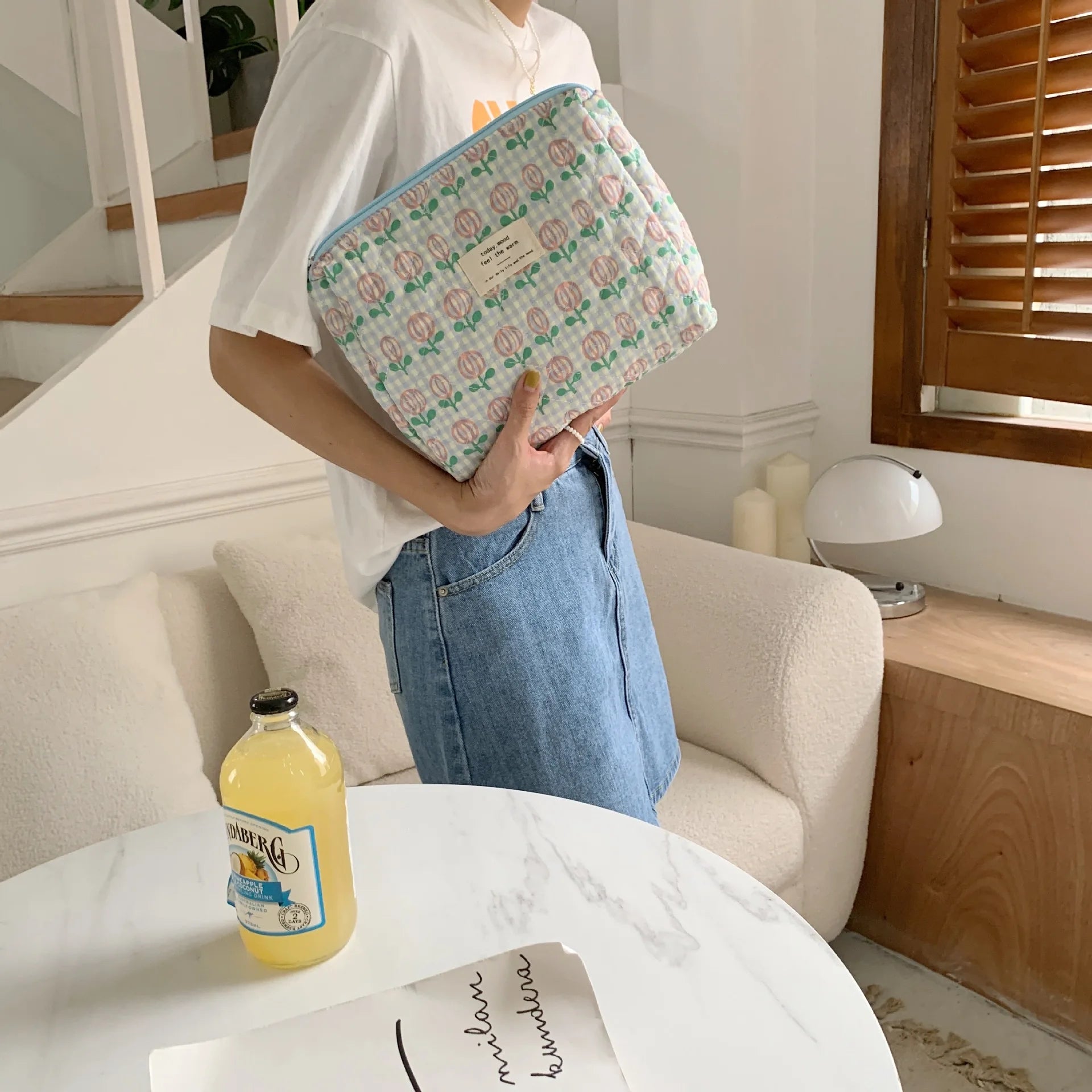 Women’s Travel Cosmetic Bag – Large Capacity Zipper Makeup Pouch