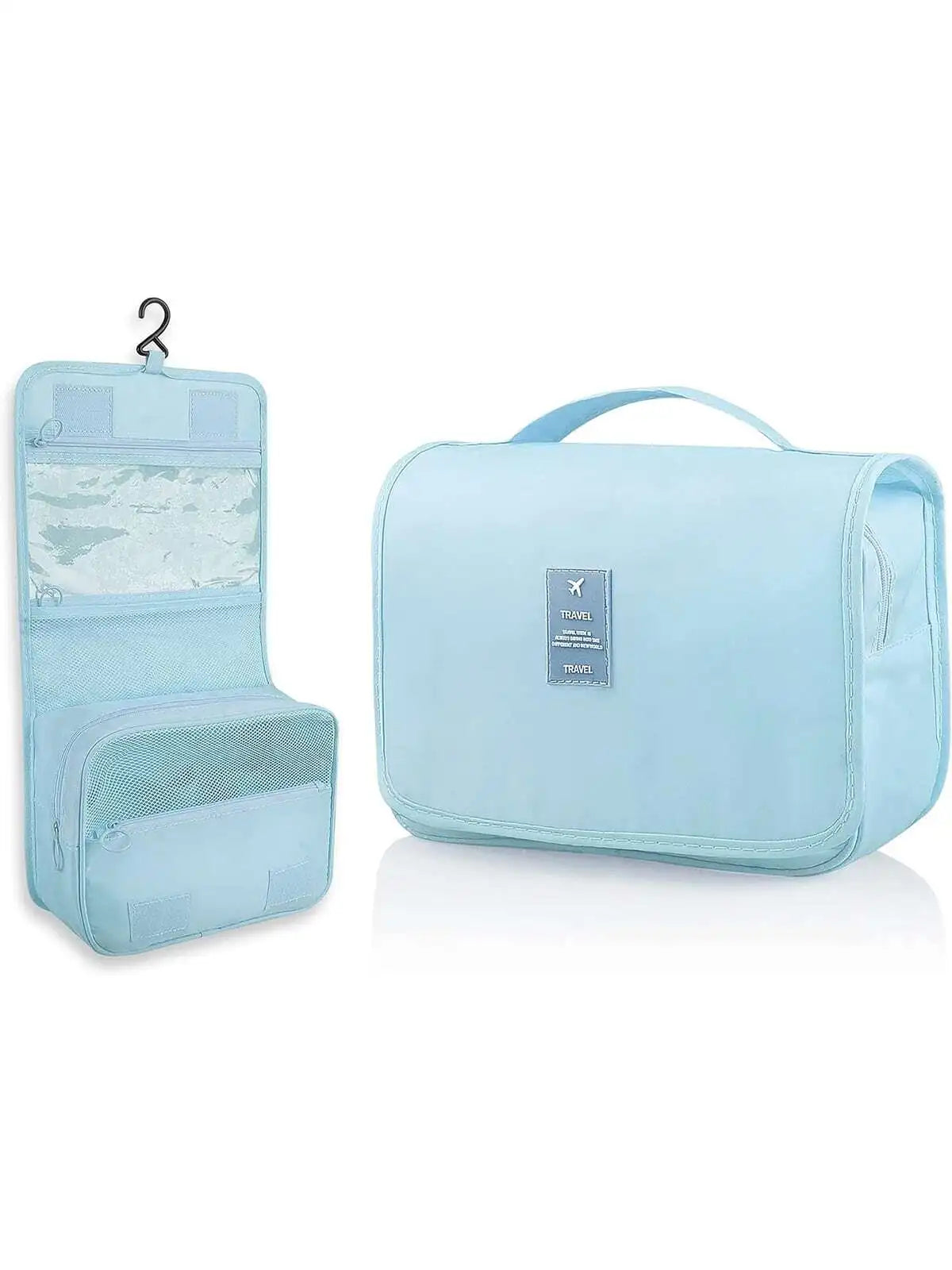 Waterproof Travel Makeup Bag – Hanging Toiletry & Cosmetics Organizer