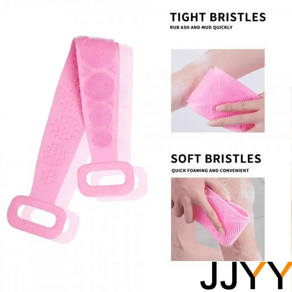 JJYY Silicone Bath Towel & Massage Brush
