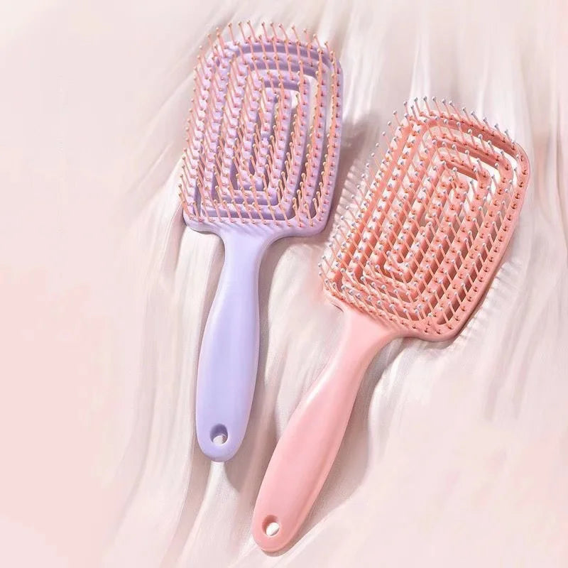 Elastic Vented Scalp Massage & Detangling Brush