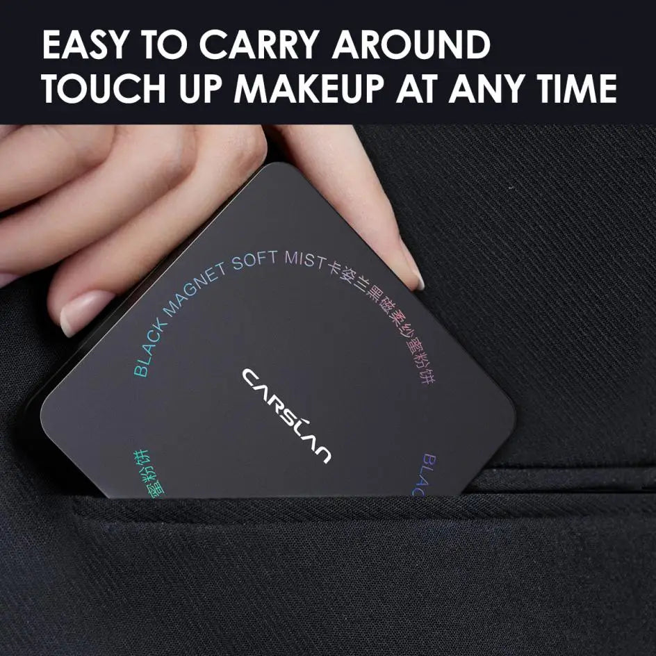 CARSLAN Stay Matte Pressed Powder – 24H Oil Control & Translucent Setting Powder