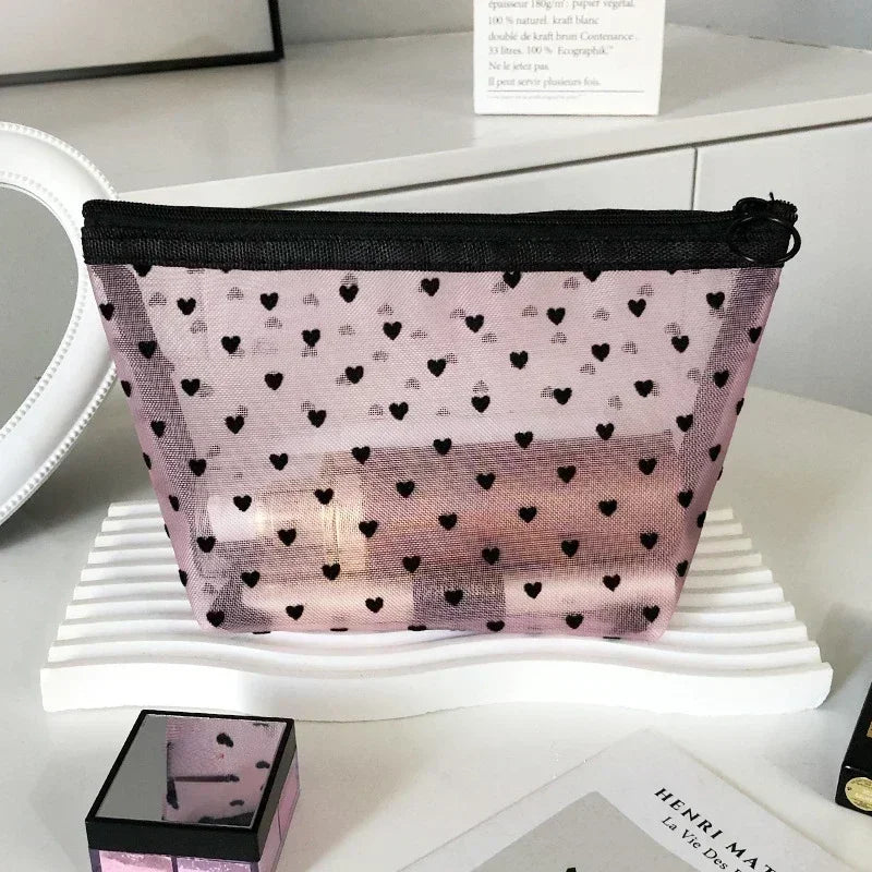 Women’s Travel Cosmetic Bag – Large Capacity Zipper Makeup Pouch