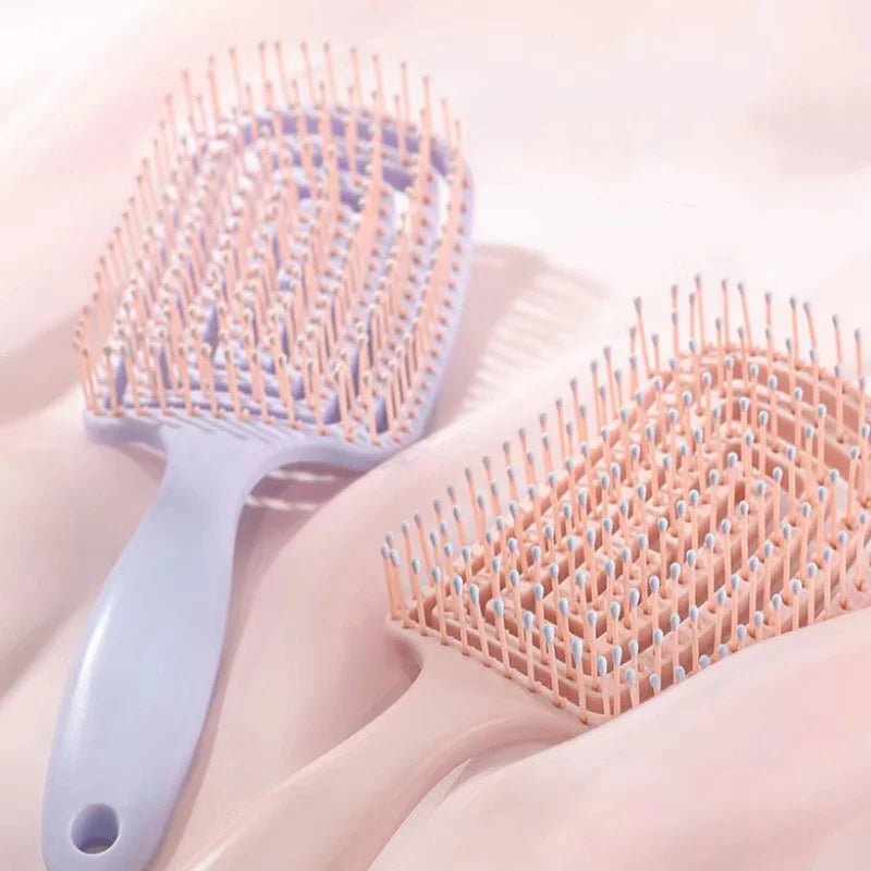 Elastic Vented Scalp Massage & Detangling Brush