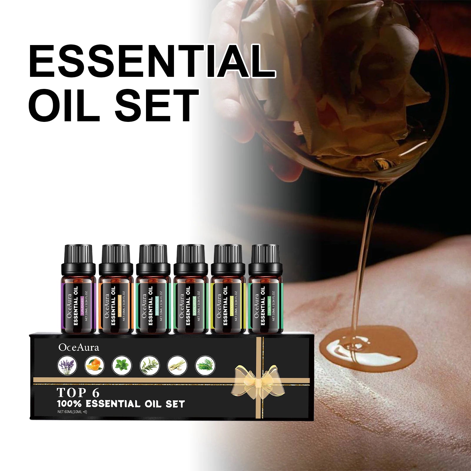 Plant Essential Oil Gift Box Set