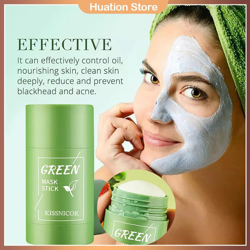 Green Tea Blackhead Removal Stick – Pore Cleansing Solid Mask (40g)
