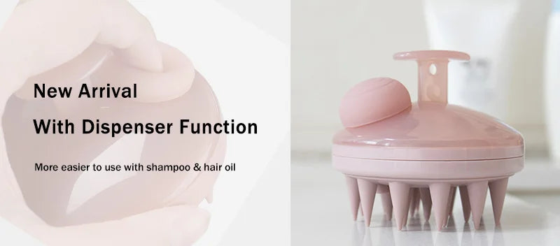 Biodegradable Scalp Massager Brush