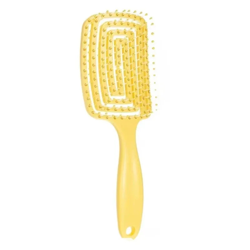 Elastic Vented Scalp Massage & Detangling Brush