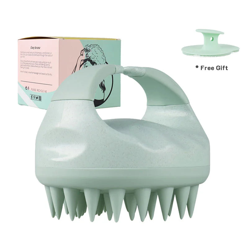 Biodegradable Scalp Massager Brush