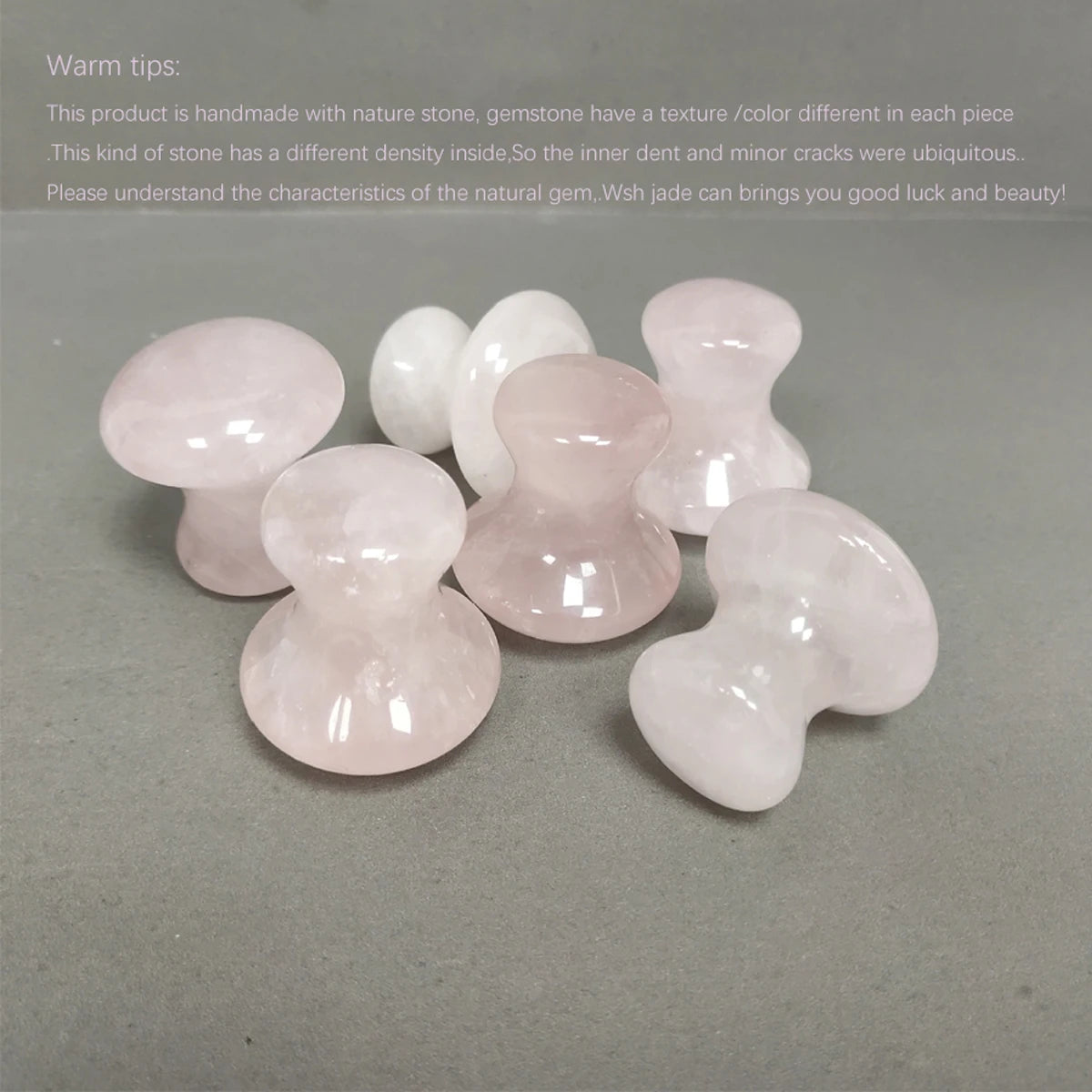 Natural Jade Mushroom Gua Sha Massager