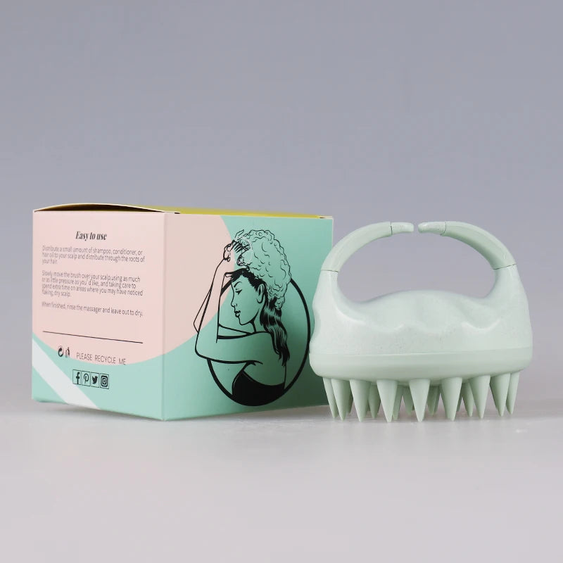 Biodegradable Scalp Massager Brush