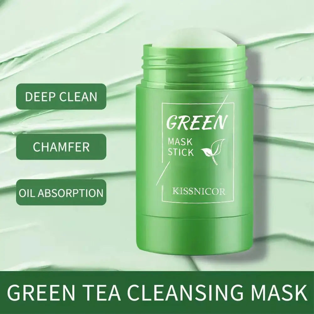 Green Tea Blackhead Removal Stick – Pore Cleansing Solid Mask (40g)