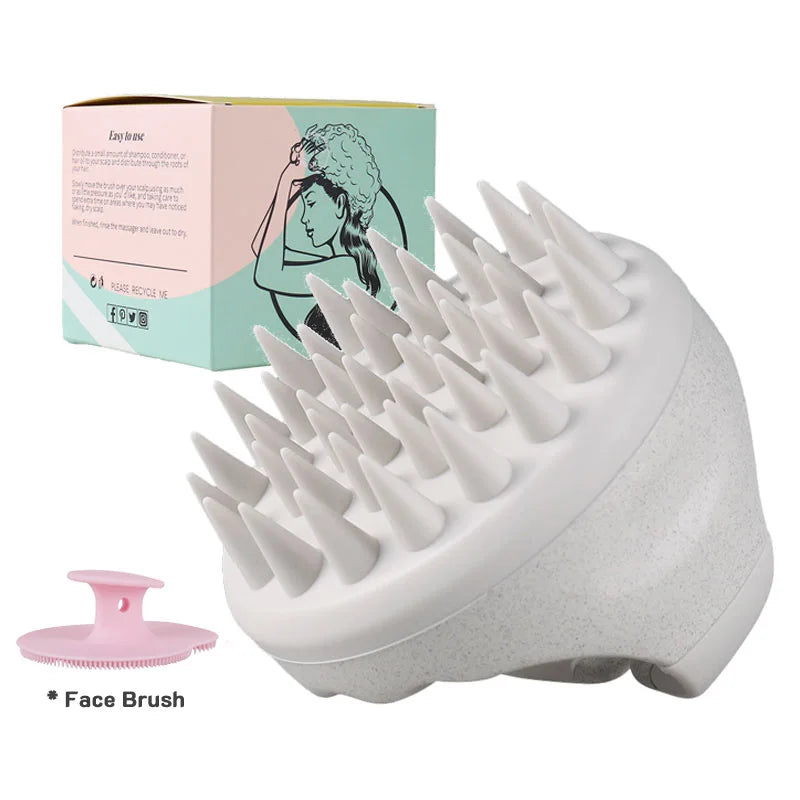 Biodegradable Scalp Massager Brush