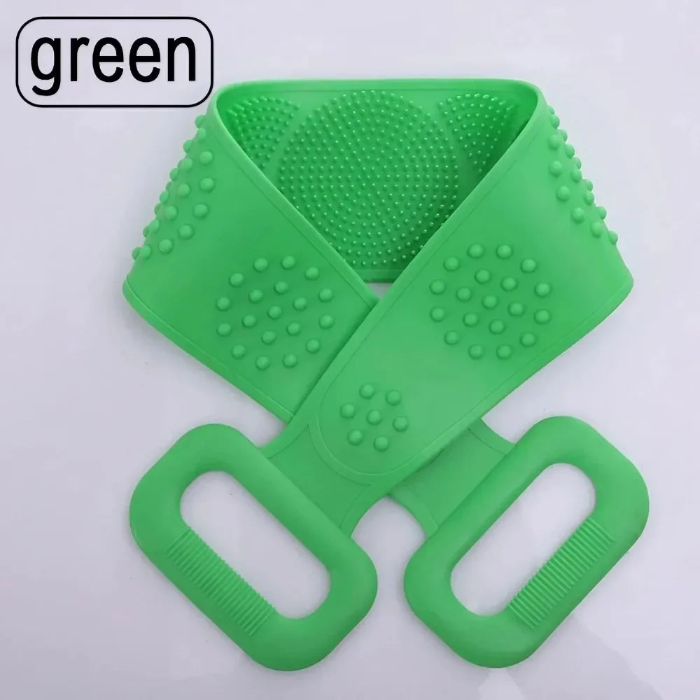 JJYY Silicone Bath Towel & Massage Brush
