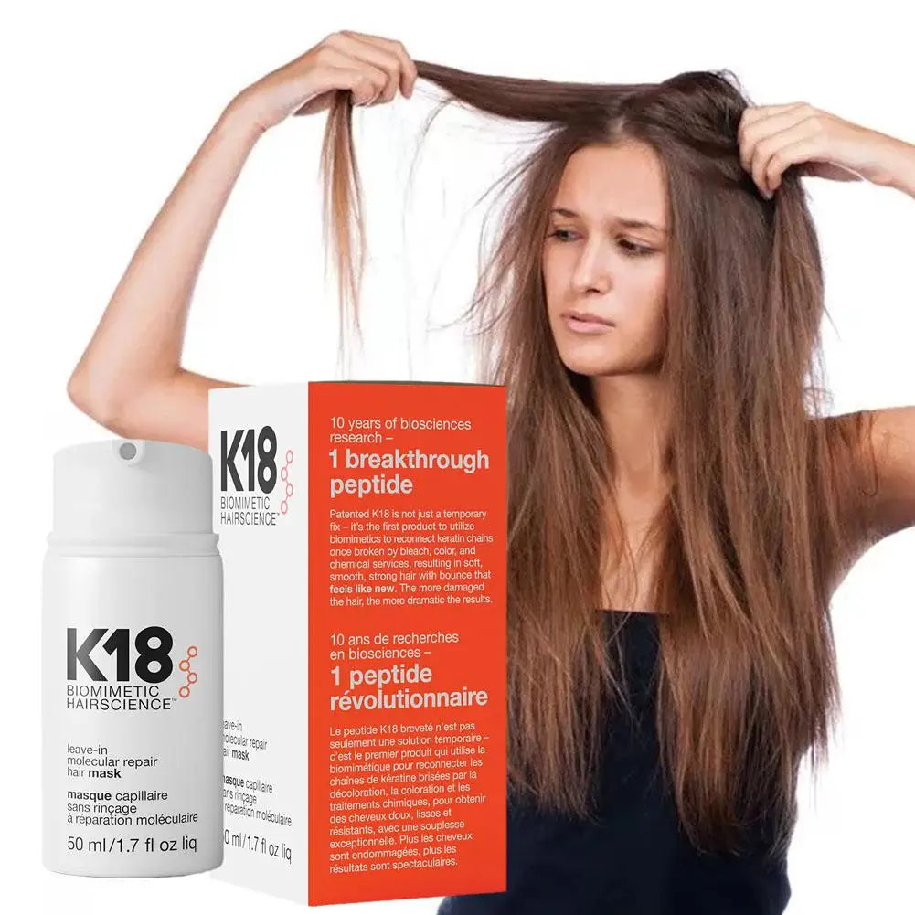 K18 Leave-In Molecular Repair Hair Mask – Deep Keratin Treatment (1 or 5pcs)