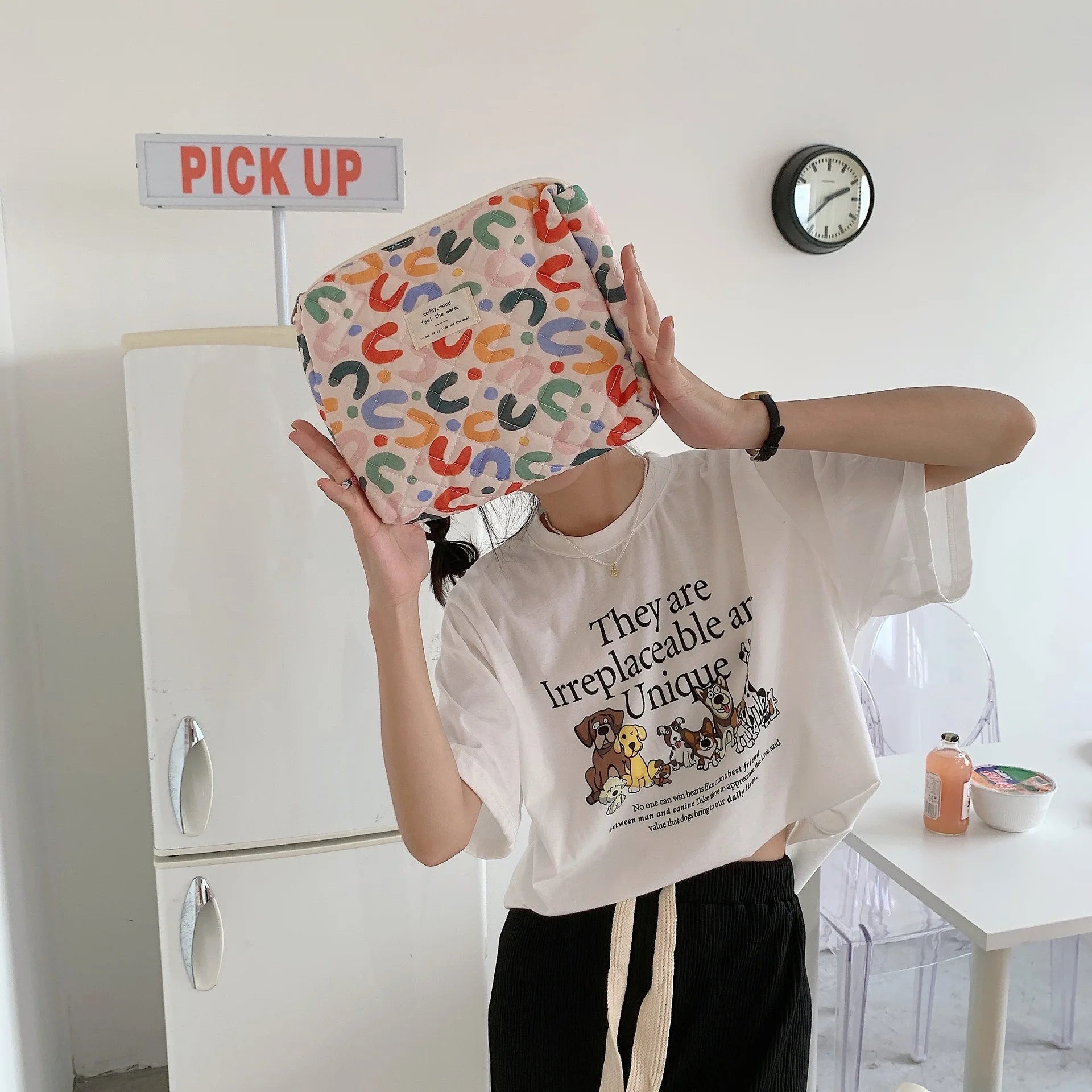 Women’s Travel Cosmetic Bag – Large Capacity Zipper Makeup Pouch