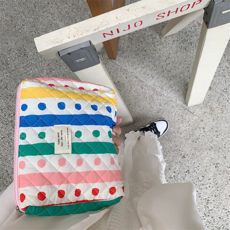 Women’s Travel Cosmetic Bag – Large Capacity Zipper Makeup Pouch