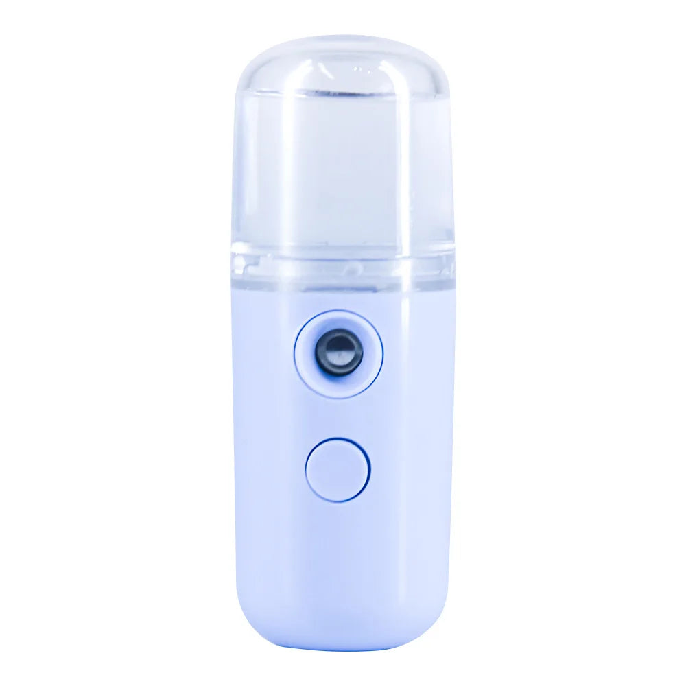 USB Rechargeable Facial Mist Sprayer – Portable Nano Steamer & Humidifier